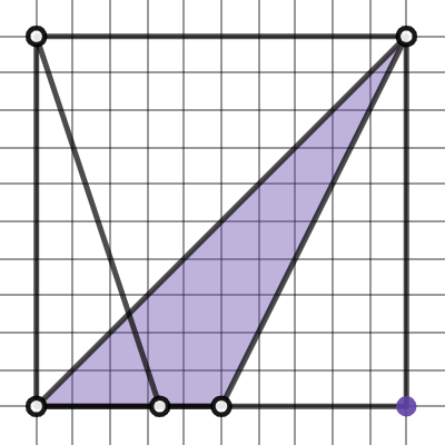 Shaded Fraction = 1 / 4